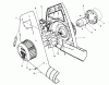 Toro 51790 - Mini Blower, With Battery Pack, 1991 (1000001-1999999) Ersatzteile BLOWER HOUSING & MOTOR ASSEMBLY
