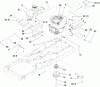 Toro 74433 (ZD420) - TimeCutter ZD420 Riding Mower, 2008 (280000001-280999999) Ersatzteile ENGINE ASSEMBLY
