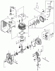Toro 53047 (BP 6900) - BP 6900 Back Pack Blower, 1998 (8900001-8999999) Ersatzteile ENGINE ASSEMBLY