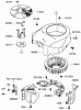 Toro 74437 (ZD420T) - TimeCutter ZD420T Riding Mower, 2009 (290000001-290999999) Ersatzteile COOLING EQUIPMENT ASSEMBLY KAWASAKI FH541V-CS50