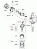 Toro 74437 (ZD420T) - TimeCutter ZD420T Riding Mower, 2009 (290000001-290999999) Ersatzteile PISTON AND CRANKSHAFT ASSEMBLY KAWASAKI FH541V-CS50