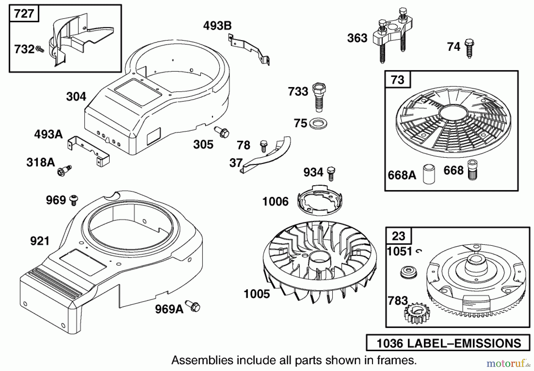 Toro Neu Mowers, Zero-Turn 74501 (Z16-44) - Toro Z16-44 TimeCutter Z Riding Mower, 2001 (210000001-210999999) BLOWER HOUSING ASSEMBLY BRIGGS AND STRATTON 311777-0117-E1