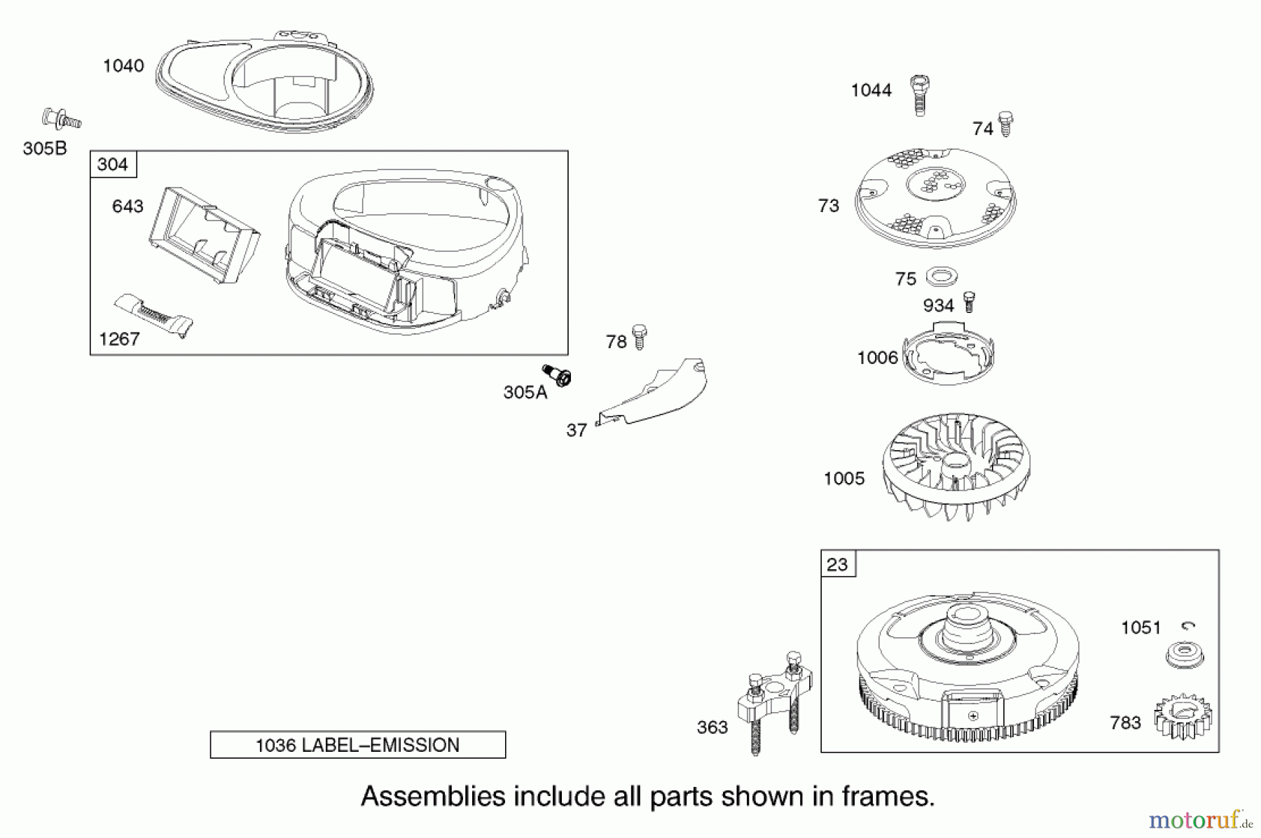 Toro Neu Mowers, Zero-Turn 74502 (Z16-44) - Toro Z16-44 TimeCutter Z Riding Mower, 2002 (220000001-220999999) BLOWER HOUSING ASSEMBLY BRIGGS AND STRATTON 31E777-0126-E1