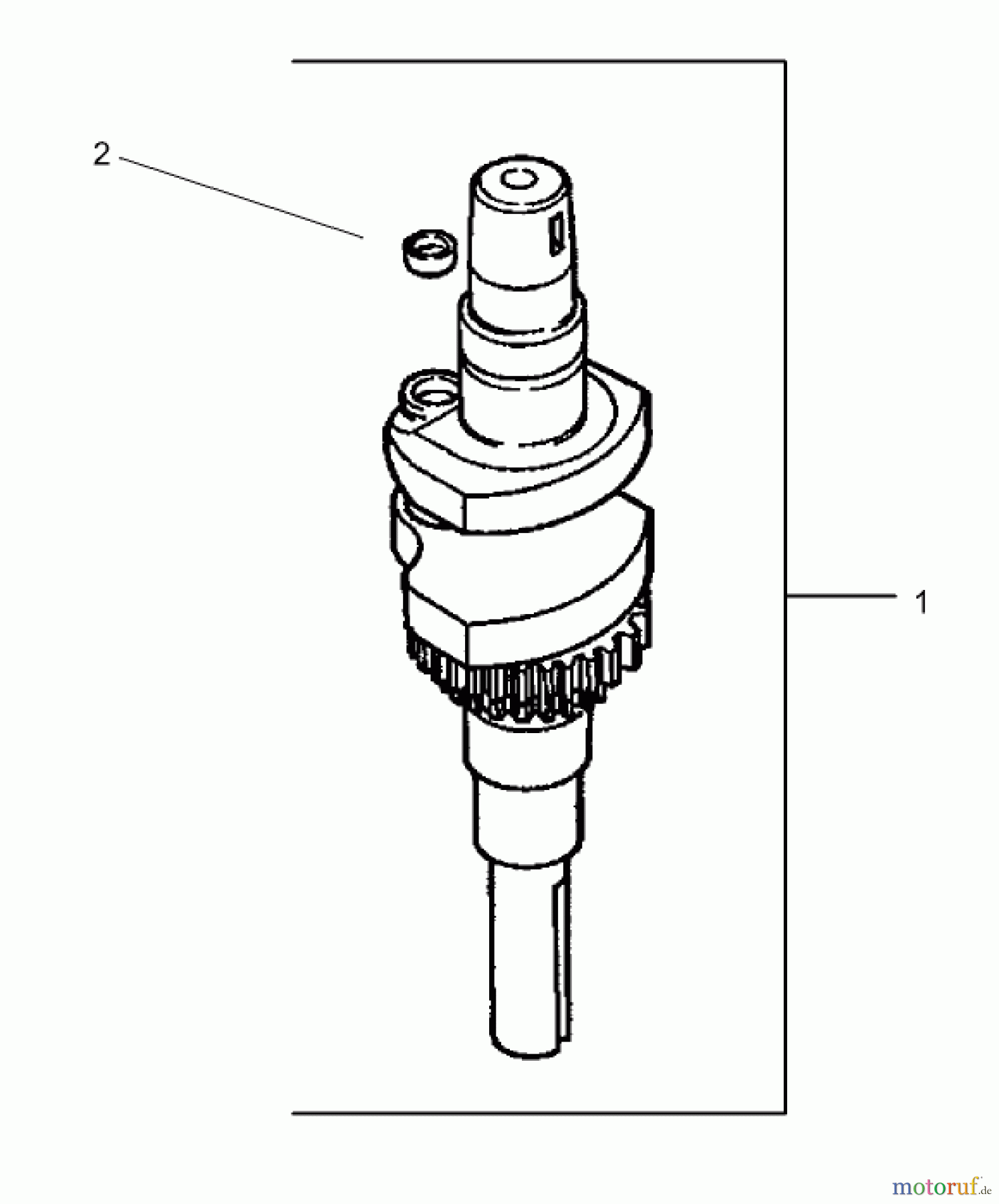  Toro Neu Mowers, Zero-Turn 74601 (17K-44ZX) - Toro 17K-44ZX TimeCutter ZX Riding Mower, 2003 (230000001-230999999) CRANKSHAFT ASSEMBLY KOHLER CV 490S-27503