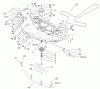 Toro 74601 (Z17-44) - Z17-44 TimeCutter Z Riding Mower, 2002 (220000913-220999999) Ersatzteile 44IN DECK ASSEMBLY