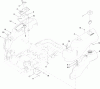 Toro 74621 (3200) - TimeCutter SS 3200 Riding Mower, 2012 (SN 312000001-312999999) Ersatzteile BODY STYLING AND FUEL POD ASSEMBLY