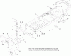 Toro 74624 (4235) - TimeCutter SS 4235 Riding Mower, 2011 (311000001-311999999) Ersatzteile FRAME, FRONT AXLE AND CASTER WHEEL ASSEMBLY