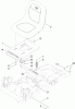 Toro 74624 (4235) - TimeCutter SS 4235 Riding Mower, 2011 (311000001-311999999) Ersatzteile SEAT ASSEMBLY
