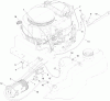 Toro 74625 (4235) - TimeCutter SS 4235 Riding Mower, 2011 (311000001-311999999) Ersatzteile FUEL DELIVERY SYSTEM ASSEMBLY