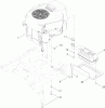 Toro 74628 (4235) - TimeCutter SS 4235 Riding Mower, 2012 (SN 312000001-312999999) Ersatzteile ENGINE AND MUFFLER ASSEMBLY