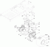 Toro 74630 (5000) - TimeCutter SS 5000 Riding Mower, 2011 (311000001-311999999) Ersatzteile HYDRO TRANSAXLE DRIVE AND REAR WHEEL ASSEMBLY
