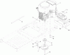 Toro 74632 (5060) - TimeCutter SS 5060 Riding Mower, 2011 (311000001-311999999) Ersatzteile ENGINE, MUFFLER AND CLUTCH ASSEMBLY