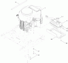 Toro 74640 (4260) - TimeCutter MX 4260 Riding Mower, 2012 (SN 312000001-312999999) Ersatzteile ENGINE AND MUFFLER ASSEMBLY