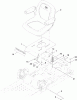 Toro 74640 (4260) - TimeCutter MX 4260 Riding Mower, 2012 (SN 312000001-312999999) Ersatzteile SEAT ASSEMBLY