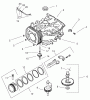 Toro 74701 (Z17-52) - Z17-52 TimeCutter Z Riding Mower, 2001 (210000001-210999999) Ersatzteile CRANKCASE ASSEMBLY KOHLER CV 490-27503