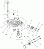 Toro 74701 (Z17-52) - Z17-52 TimeCutter Z Riding Mower, 2001 (210000001-210999999) Ersatzteile OIL PAN / LUBRICATION ASSEMBLY KOHLER CV 490-27503