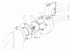 Toro 62911 - 5 hp Lawn Vacuum, 1974 (4000001-4999999) Ersatzteile BLOWER ASSEMBLY (MODELS 62911 & 62922)