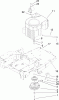Toro 74702 (18-52ZX) - 18-52ZX TimeCutter ZX Riding Mower, 2004 (240000001-240000199) Ersatzteile ENGINE AND CLUTCH ASSEMBLY