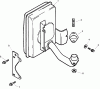 Toro 74702 (18-52ZX) - 18-52ZX TimeCutter ZX Riding Mower, 2004 (240000001-240000199) Ersatzteile EXHAUST ASSEMBLY KOHLER CV492S-27525