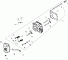 Toro 74702 (18-52ZX) - 18-52ZX TimeCutter ZX Riding Mower, 2004 (240000001-240000199) Ersatzteile HEAD, VALVE AND BREATHER ASSEMBLY KOHLER CV492S-27525