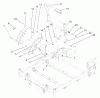 Toro 74702 (18-52ZX) - 18-52ZX TimeCutter ZX Riding Mower, 2004 (240000001-240000199) Ersatzteile HEIGHT-OF-CUT HANDLE AND PLATE ASSEMBLY