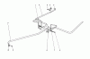 Toro 62923 - 5 hp Lawn Vacuum, 1977 (7000001-7999999) Ersatzteile HITCH KIT (MODEL 59087)