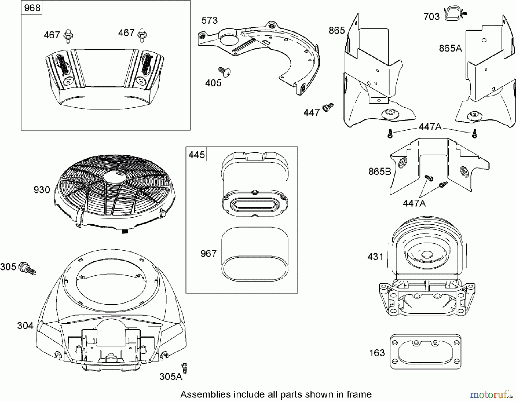 Toro Neu Mowers, Zero-Turn 74812 (Z4800) - Toro TITAN Z4800 Zero-Turn-Radius Riding Mower, 2007 (270000001-270999999) AIR CLEANER ASSEMBLY BRIGGS AND STRATTON 44K777-0123-E1