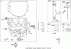 Toro 74812 (Z4800) - TITAN Z4800 Zero-Turn-Radius Riding Mower, 2008 (280000001-280999999) Ersatzteile CRANKCASE ASSEMBLY BRIGGS AND STRATTON 44K777-0125-G1
