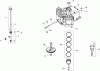 Toro 74813 (Z4800) - TITAN Z4800 Zero-Turn-Radius Riding Mower, 2008 (280000001-280999999) Ersatzteile CRANKCASE ASSEMBLY KOHLER SV820-0013