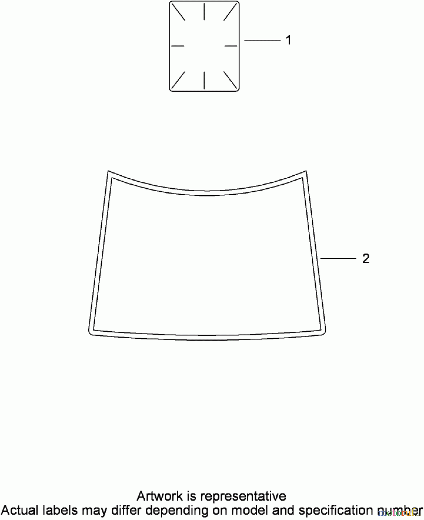 Toro Neu Mowers, Zero-Turn 74815 (Z5200) - Toro TITAN Z5200 Zero-Turn-Radius Riding Mower, 2009 (290000001-290999999) DECALS KOHLER SV830-0013