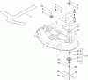 Toro 74820 (ZX5000) - TITAN ZX5000 Zero-Turn-Radius Riding Mower, 2009 (290000001-290999999) Ersatzteile 50 INCH DECK SPINDLE AND BLADE ASSEMBLY