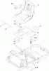 Toro 74820 (ZX5000) - TITAN ZX5000 Zero-Turn-Radius Riding Mower, 2010 (310000001-310999999) Ersatzteile SEAT ASSEMBLY