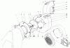 Toro 62923 - 5 hp Lawn Vacuum, 1979 (9000001-9999999) Ersatzteile BLOWER ASSEMBLY (MODEL 62912 & 62923)