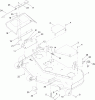 Toro 74842 (ZX5420) - TITAN ZX5420 Zero-Turn-Radius Riding Mower, 2011 (311000001-311999999) Ersatzteile 54 INCH DECK ASSEMBLY