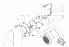 Toro 62912 - 5 hp Lawn Vacuum, 1981 (1000001-1999999) Ersatzteile BLOWER ASSEMBLY (MODELS 62912 & 62923)