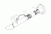Toro 62912 - 5 hp Lawn Vacuum, 1981 (1000001-1999999) Ersatzteile VACUUM HOSE KIT (MODEL 59085)