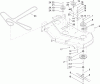 Toro 74914 (ZX5400) - TITAN ZX5400 Zero-Turn-Radius Riding Mower, 2010 (310000001-310999999) Ersatzteile DECK SPINDLE AND BELT ASSEMBLY