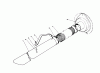 Toro 62912 - 5 hp Lawn Vacuum, 1983 (3000001-3999999) Ersatzteile VACUUM HOSE KIT (MODEL 59085)