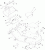Toro 74924 (ZX5420) - TITAN ZX5420 Zero-Turn-Radius Riding Mower, 2011 (311000001-311999999) Ersatzteile 54 INCH DECK ASSEMBLY