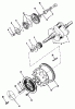 Toro Y1-12OE01 (612-Z) - 612-Z Tractor, 1990 Ersatzteile CRANKSHAFT, CAMSHAFT AND FLYWHEEL-616-Z