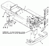 Toro Y1-12OE01 (612-Z) - 612-Z Tractor, 1990 Ersatzteile FRAME AND FRONT WHEEL FORK