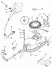 Toro Y1-12OE01 (612-Z) - 612-Z Tractor, 1990 Ersatzteile GEARCASE AND IGNITION-616-Z