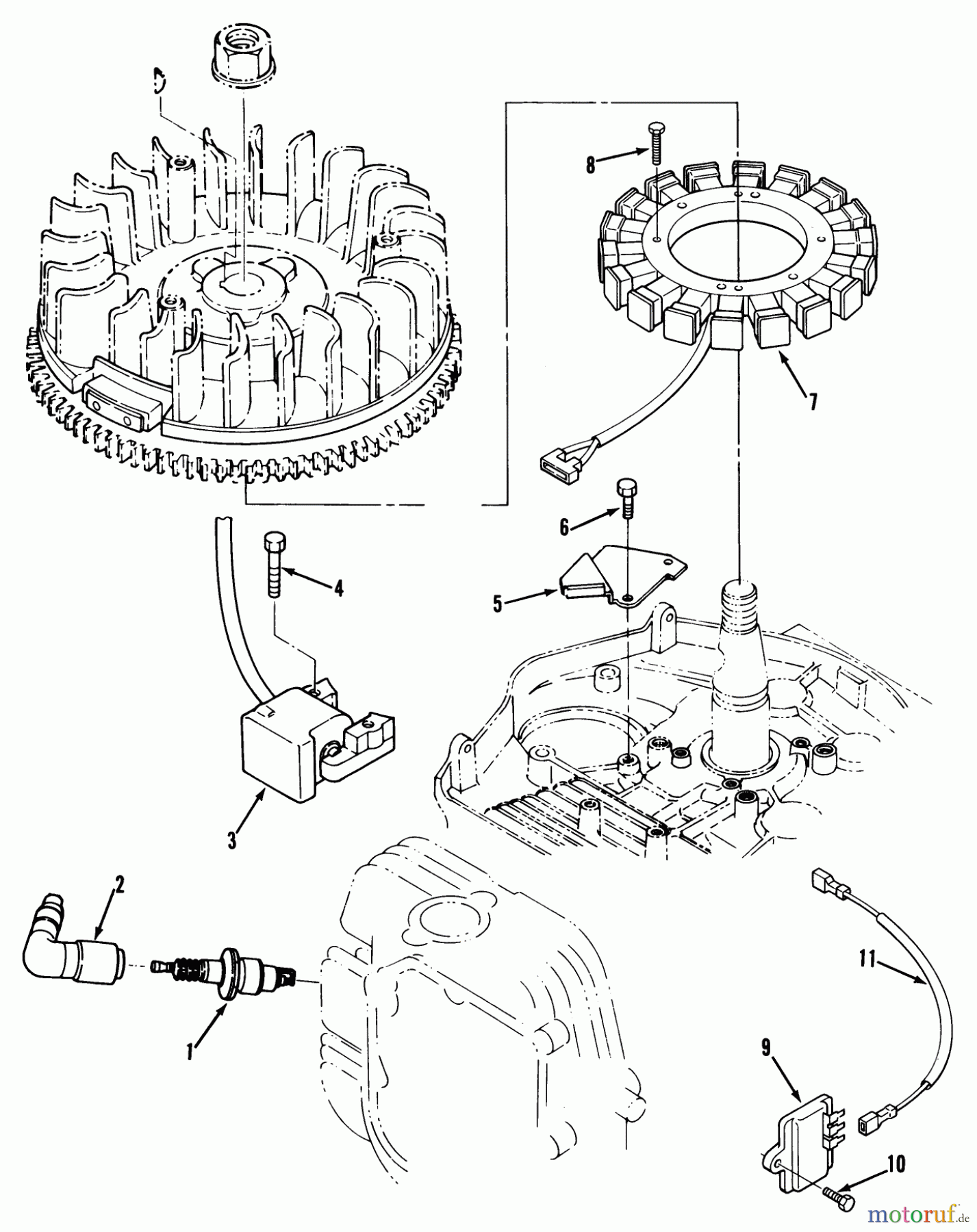 Toro Neu Mowers, Zero-Turn Y1-16OE02 (616-Z) - Toro 616-Z Tractor, 1990 IGNITION-612-Z