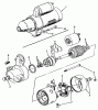 Toro Y1-12OE01 (612-Z) - 612-Z Tractor, 1990 Ersatzteile STARTER-616-Z