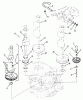 Toro Y1-16OE03 (616-Z) - 616-Z Tractor, 1991 (1000001-1999999) Ersatzteile CRANKSHAFT & CAMSHAFT-612-Z