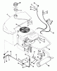 Toro Y1-16OE03 (616-Z) - 616-Z Tractor, 1991 (1000001-1999999) Ersatzteile ENGINE AND FUEL SYSTEMS