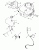 Toro Y1-16OE03 (616-Z) - 616-Z Tractor, 1991 (1000001-1999999) Ersatzteile ENGINE, FUEL & EXHAUST SYSTEMS-612-Z