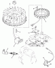Toro Y1-16OE03 (616-Z) - 616-Z Tractor, 1991 (1000001-1999999) Ersatzteile IGNITION-612-Z
