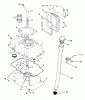 Toro Y1-16OE03 (616-Z) - 616-Z Tractor, 1991 (1000001-1999999) Ersatzteile OIL BASE AND FILL TUBE-616-Z, 620-Z