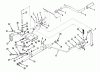 Toro Y1-16OE03 (616-Z) - 616-Z Tractor, 1991 (1000001-1999999) Ersatzteile PARKING BRAKE